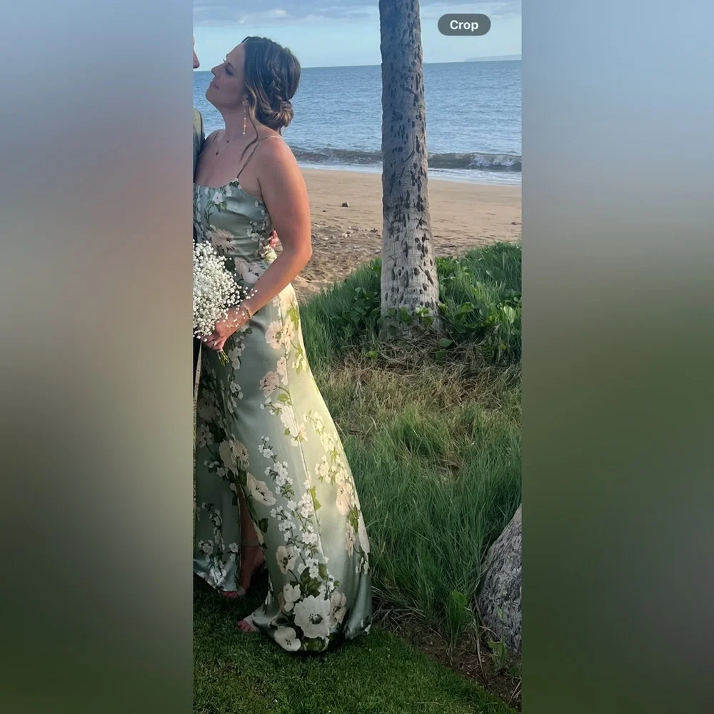 Reformation Selah Silk Dress - Picture 4 of 6